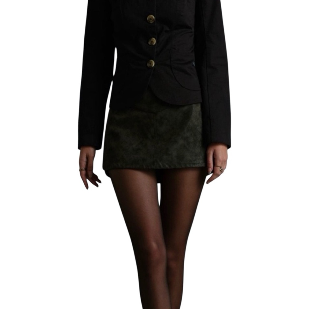 Free‎ People We The Free Aimee Vegan Coachella Mini Skirt 4